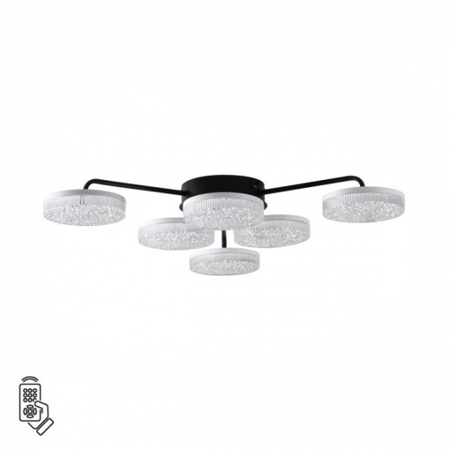 Люстра потолочная с пультом ДУ LED 85W 3000-6000К Lumion DIDANA 8236/6CL