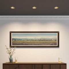 359856 Бронзовый встраиваемый светильник с перекл. цветовой темп. и антибликовым фильтром 18Вт 1530Лм 2700;3200;4000К UGR19 CRI90 36° IP20 Novotech NOVA