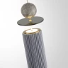 5475/10LB Odeon Light JAZZ Подвесной светильник, латунная арматура и голубые плафоны, LED 10 Вт, 3000 К, 311 Лм, IP20, 220 В