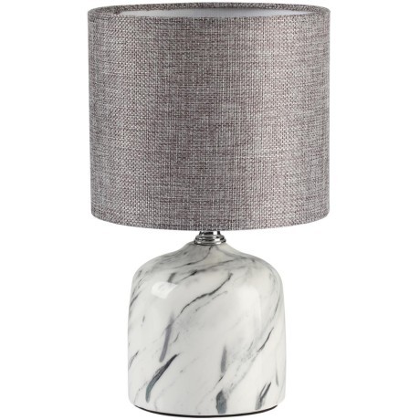 8148/1T MODERNI LN25 серый, керамика/текстиль Настольная лампа Е27 1*60W 220V MRAMAO