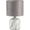 8148/1T MODERNI LN25 серый, керамика/текстиль Настольная лампа Е27 1*60W 220V MRAMAO