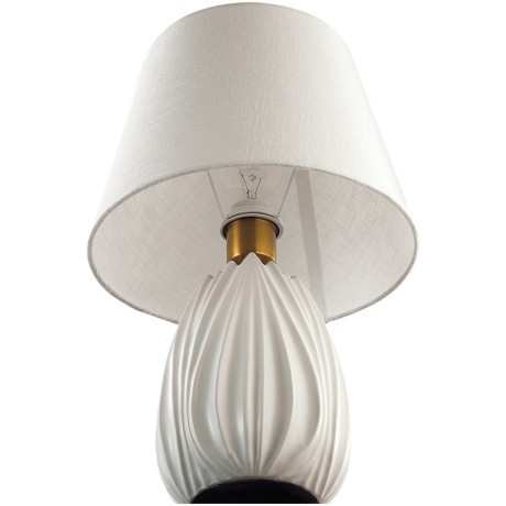 8121/1T COMFI LN25 белый, керамика/текстиль Настольная лампа E27 1*60W 220V SONA