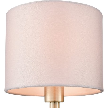 8109/1W MODERNI LN25 латунь титаниум/бежевый, металл/текстиль/стекло Бра E14 40W 220V DAMONA