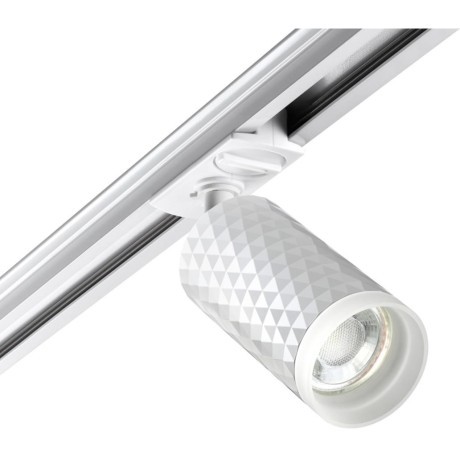 Однофазный двужильный трековый светильник Novotech 370848 BRILL под сменную лампу GU10