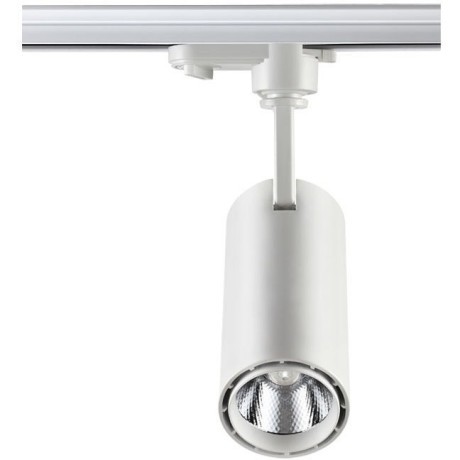 Трехжильный однофазный трековый светодиодный светильник Novotech SELENE 357547 970лм 15Вт