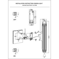 7141/12WL Настенный светильник Odeon Light NATURE IP65 LED Ra80 12W 629Лм 38° 3000K 85-265V JUG