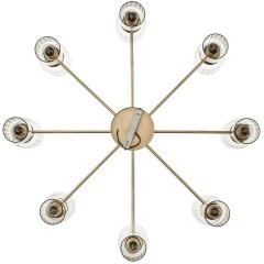 6586/16 MODERNI LN24 золото/прозрачный, металл/стекло Люстра подвесная E14 16*40W 220V KASSIA