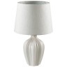 8120/1T COMFI LN25 белый, керамика/текстиль Настольная лампа E27 1*60W 220V SONA