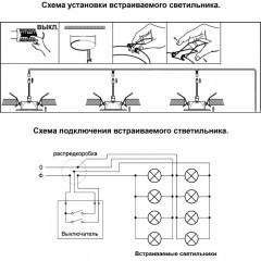 Встраиваемый светильник Novotech 370434 BUTT под лампу 1xGU10 50W
