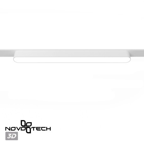 359241 Трековый магнитный светодиодный светильник Novotech SMAL 48V CRI90+ 3000К 1080Лм 90° 18W