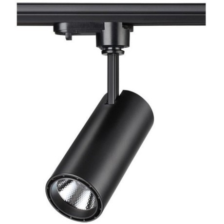 Трехжильный однофазный трековый светодиодный светильник Novotech SELENE 357550 970лм 15Вт