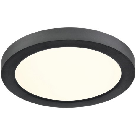 7788/12L Светодиодный тонкий светильник накл/встр. монтажа, датчик движения, мех перекл. цв. температуры, рег. врезного отверстия 12Вт 3000/4000/6500К 960лм IP44 Sonex NEBULA BLACK