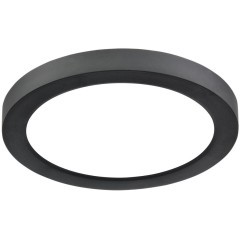 7788/12L Светодиодный тонкий светильник накл/встр. монтажа, датчик движения, мех перекл. цв. температуры, рег. врезного отверстия 12Вт 3000/4000/6500К 960лм IP44 Sonex NEBULA BLACK