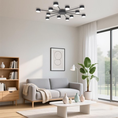 8344/12C Люстра Lumion COMFI GX53 LED 84W 220V TORINA