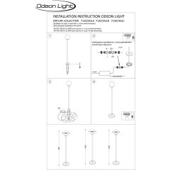 Ландшафтный светильник IP65 LED 3W  195Лм 3000K 200° 12-24V DEW (нужен драйвер 357781/357782) 7120/3GLC