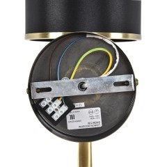 8406/1W Бра с черным тканевым плафоном Lumion Е14 40W 220V DEMETRA