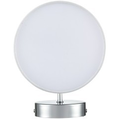 6591/1W CLASSI LN24 хром/белый, металл/текстиль Бра E14 1*40W 220V SUNTORI