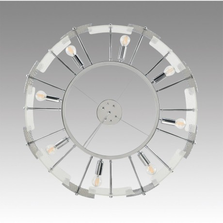 6588/8 MODERNI LN24 хром/тонированное стекло, металл/стекло Люстра подвесная E14 8*40W 220V LIBERTI