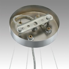 6588/8 MODERNI LN24 хром/тонированное стекло, металл/стекло Люстра подвесная E14 8*40W 220V LIBERTI