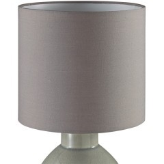 8129/1T MODERNI LN25 серый, керамика/текстиль Настольная лампа E27 1*60W 220V SEGI