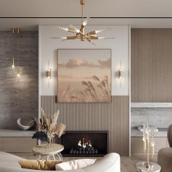 Настенный светильник LED 5W (2*2.5W) 3000K 207Лм Odeon Light KOLOS 5449/5WL