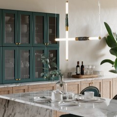 Подвесной светильник Odeon Light (ВЕРТ. И ГОРИЗОНТ.) LED 14W 3000K MARMI 4361/14L