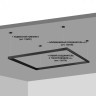 Шинопровод низковольтный 48V 2м черный Novotech FLUM 135093