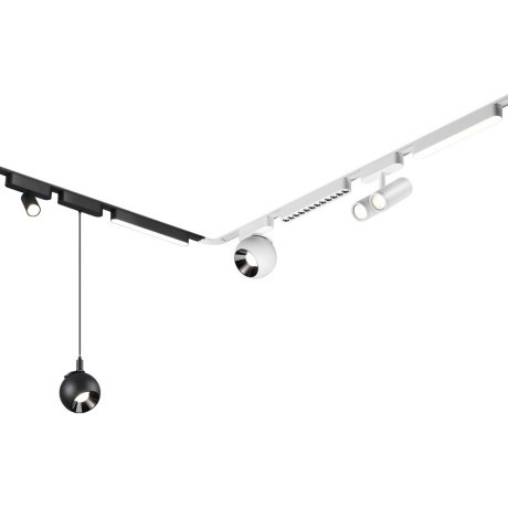 359263 Трековый магнитный светодиодный светильник Novotech SMAL 48V CRI90+ 3000К 800Лм 120° 10W