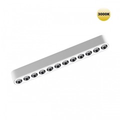 359243 Трековый магнитный светодиодный светильник Novotech SMAL 48V CRI90+ 3000К 1140Лм 36° 12W