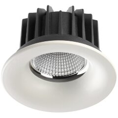 Встраиваемый светильник Novotech 357604 DRUM IP44 светодиодный LED 30W