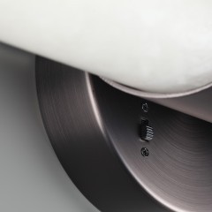 6673/12WL L-VISION ODL24 123 Настенный светильник темная латунь/металл/алебастр IP20 LED 12W 540Лм 3000K/4000K MARBELLA