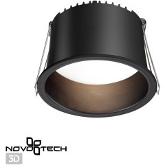 Светильник встраиваемый светодиодный LED 12W 220V 840Лм 3000К Novotech TRAN 359237