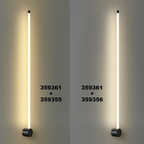 Модульный светодиодный линейный светильник 15W 3000K 1232Лм Novotech VITZ 359355