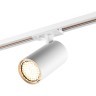 Novotech SELENE 359916 Современный трековый поворотный LED-светильник-спот направленного света для однофазной двухжильной системы BASE, 20Вт, 1264Лм, 3000К, угол 36°, CRI90, UGR19, 220В, IP20, белый алюминий, длина 137,5 мм, ширина 65 мм, высота 99 мм