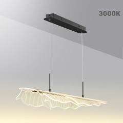 Светильник подвесной диммируемый, в комплекте пульт ДУ IP20 LED 36W 3000К-6000К 3500Лм Novotech FOGLIO 359323