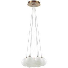 7109/7 Подвесная люстра с 7 лампами E14 (макс 5Вт), стяжное кольцо в комплекте Odeon Light MAGIA