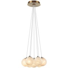 7109/7 Подвесная люстра с 7 лампами E14 (макс 5Вт), стяжное кольцо в комплекте Odeon Light MAGIA