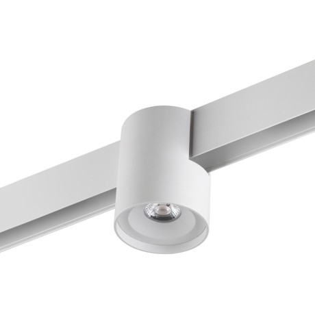 Трековый светильник диммируемый со сменой цв.температуры, пульт ДУ/Tuya Smart Life IP20 LED 10W 48V 3000-6000K Novotech FLUM 359516