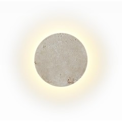 6625/5WL HIGHTECH ODL24 бежевый/металл/травертин Настенный светильник IP20 LED 6W 3000K 220V TRAVERTINO