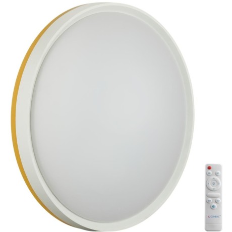 Светильник LED 70Вт 3000-6000К D500 IP43 пульт ДУ Sonex KEZO YELLOW 7709/EL