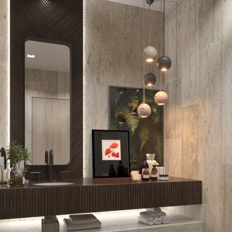 Подвесной светильник Novotech TRAVERTINO 6625/1L