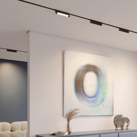 359795 PORT NT25 264 черный Светильник однофазный трехжильный трековый с переключ. цв. температуры IP20 LED 12W 180-265V 2700К/3200К/4000К ITER