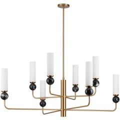 Люстра мрамор E14 40W 220V Odeon Light LOLLA 4361/8