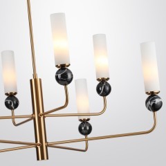 Люстра мрамор E14 40W 220V Odeon Light LOLLA 4361/8