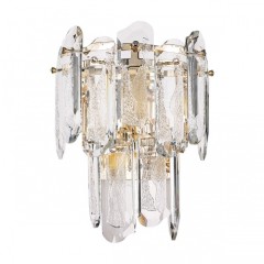 5069/2W HALL ODL24 503 золото/прозрачный/металл/хрусталь Бра E14 2*40W BULLON