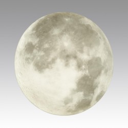3084/DLN PALE SN 117 Светильник пластик/белый/серый LED 48Вт 3000/4000/6000К D380 IP43 CCT MOON