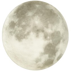 3084/DLN PALE SN 117 Светильник пластик/белый/серый LED 48Вт 3000/4000/6000К D380 IP43 CCT MOON