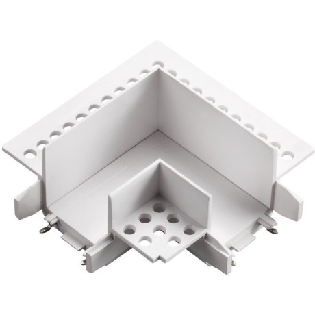 Соединитель «L» токопроводящий для шинопровода в ГКЛ (для арт.135198; 135200) 48V Novotech SMAL 135281