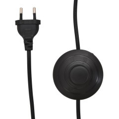 8370/30FL Торшер с металлическим черным плафоном и ступенчатой сменой цветности 3000;4000;6000K LED 30Вт 1510Лм CRI80 220V LUMION ALVA