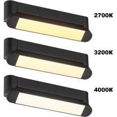 359800 OVER NT25 400 черный Светильник накладной с перекл. цв. температуры IP20 LED 24W 180-265V 2700К/3200К/4000К ITER